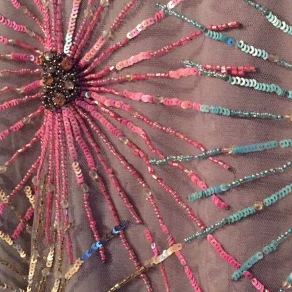 BHLDN x Anthropologie Sparkler 2/XS Embellished Beaded Mini Cocktail Semi-Formal - Picture 8 of 8